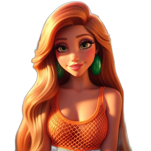 dress, jewelry, face, hair transparent PNG cut-out