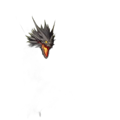 dragon, creature, animal, weapon transparent PNG cut-out