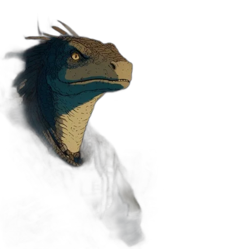 dragon, creature, animal, mask transparent PNG cut-out