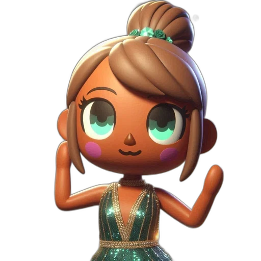 staff, dress, mask, jewelry transparent PNG cut-out
