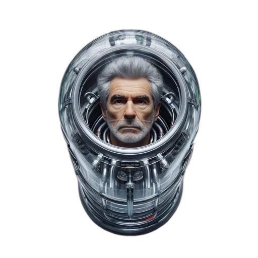 face, mask, robot, concept art transparent PNG cut-out