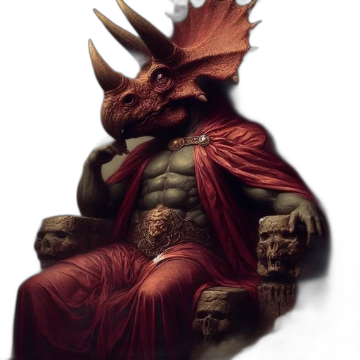 dragon, creature, crown, animal transparent PNG cut-out