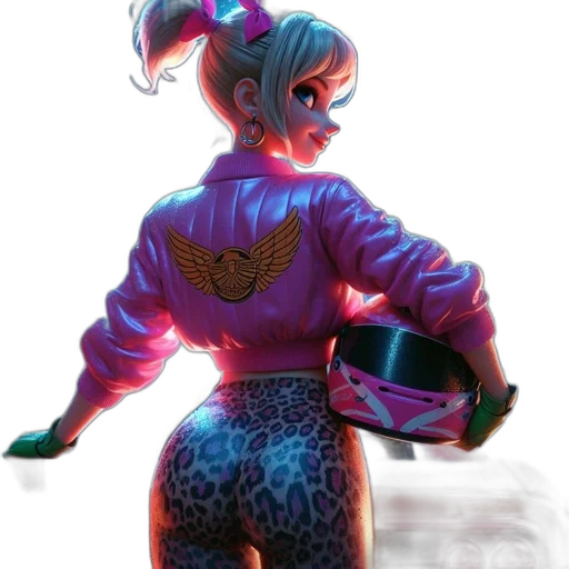jacket, robot, concept art, cyberpunk transparent PNG cut-out