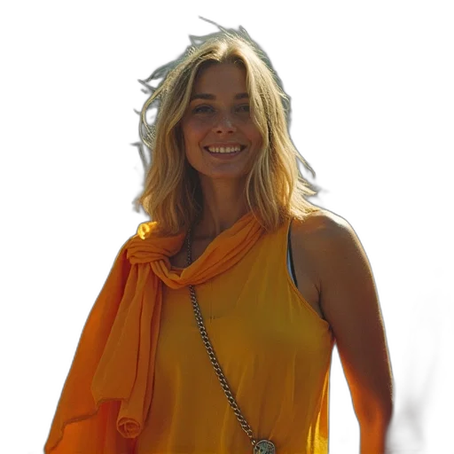 dress, staff, jewelry, jacket transparent PNG cut-out