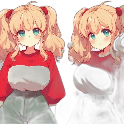 dress, jacket, creature, anime transparent PNG cut-out