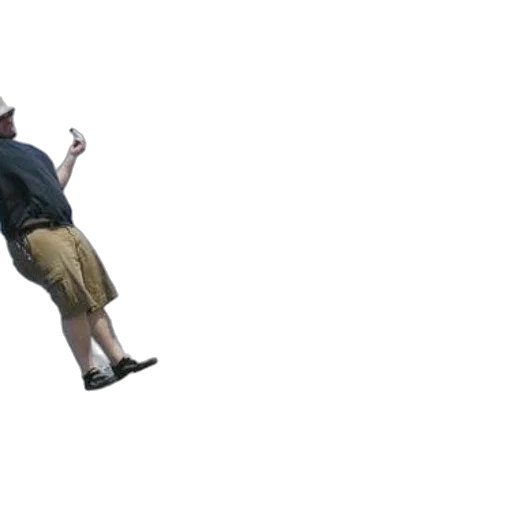 shoes, hat, creature, staff transparent PNG cut-out