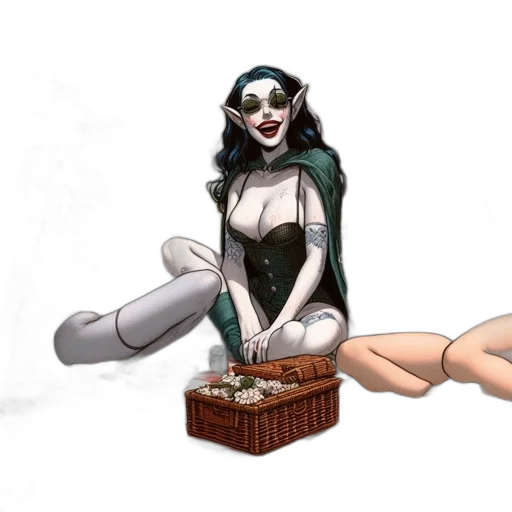 jewelry, comic book art, concept art, fantasy art transparent PNG cut-out