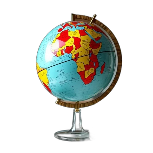 umbrella, staff, 3d render, colorful transparent PNG cut-out