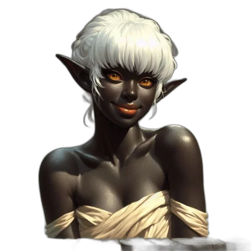 face, staff, mask, creature transparent PNG cut-out