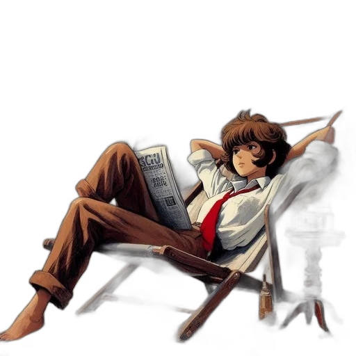 furniture, staff, jacket, concept art transparent PNG cut-out