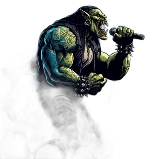 comic book art, concept art, fantasy art, photorealistic transparent PNG cut-out