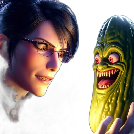 face, creature, concept art, photorealistic transparent PNG cut-out