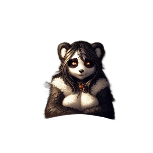 animal, pixel art, concept art, 3d render transparent PNG cut-out