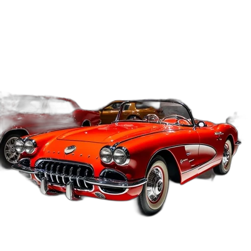 car, photorealistic, 3d render, concept art transparent PNG cut-out