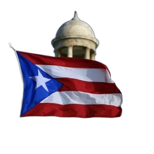 puerto, rican, flag, waves transparent PNG cut-out