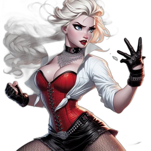 comic book art, fantasy art, concept art, cartoon transparent PNG cut-out