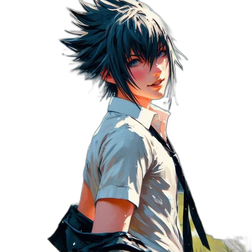 staff, jacket, anime, concept art transparent PNG cut-out