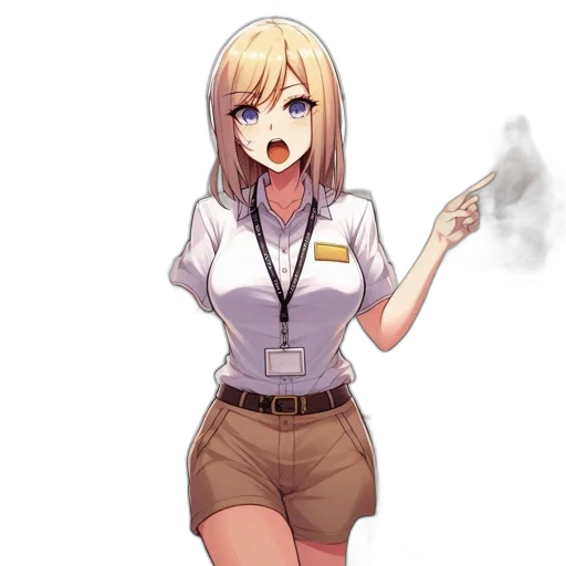 staff, dress, weapon, robot transparent PNG cut-out