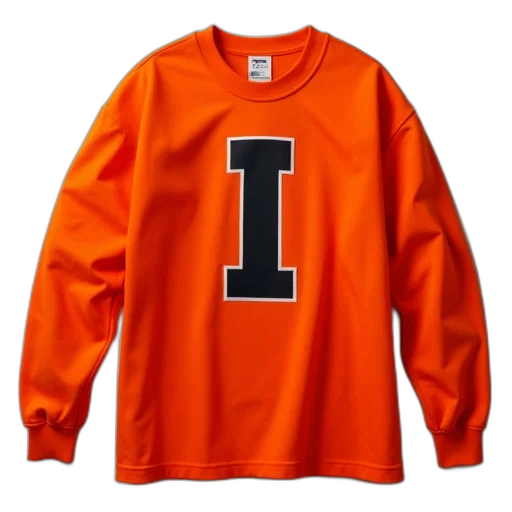 jacket, name, number, illinois transparent PNG cut-out