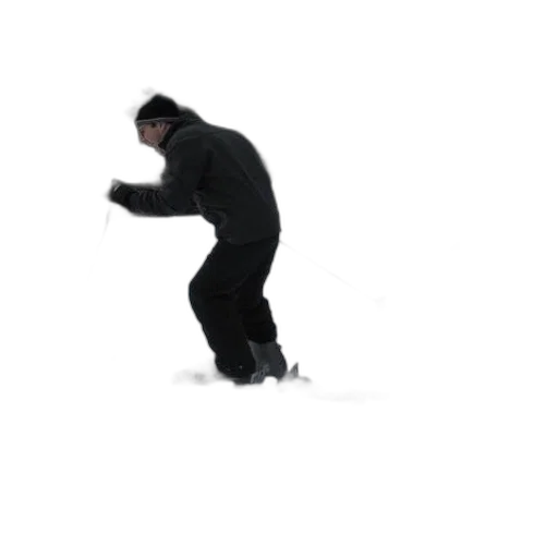 staff, creature, jacket, shoes transparent PNG cut-out
