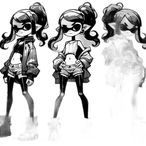 jacket, dress, concept art, cartoon transparent PNG cut-out