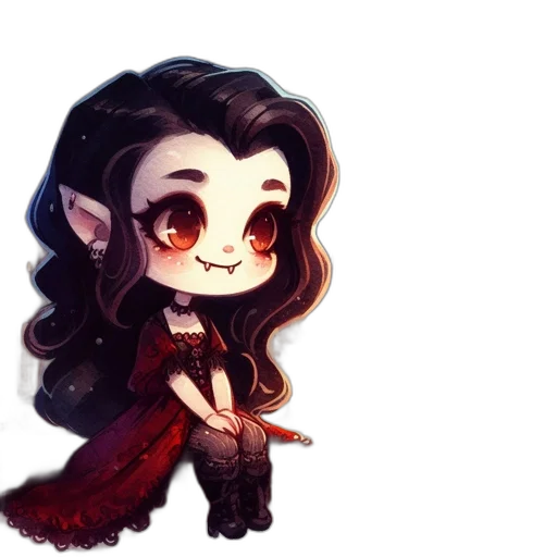 fantasy art, pixel art, concept art, watercolor transparent PNG cut-out