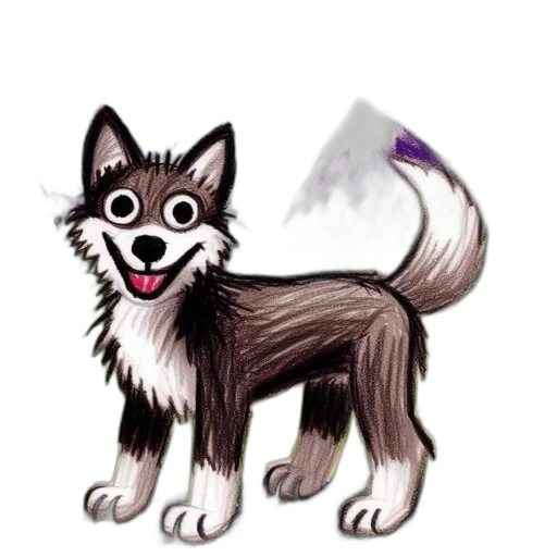 staff, animal, creature, concept art transparent PNG cut-out