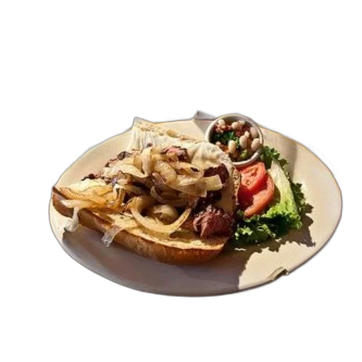 food, crown, 3d render, photorealistic transparent PNG cut-out