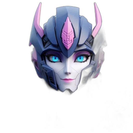 mask, face, crown, robot transparent PNG cut-out