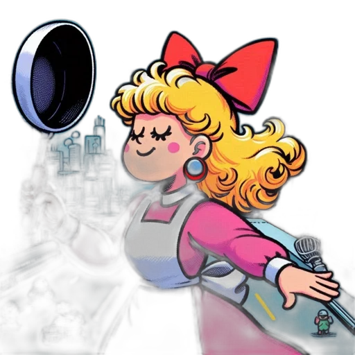 staff, dress, robot, cartoon transparent PNG cut-out