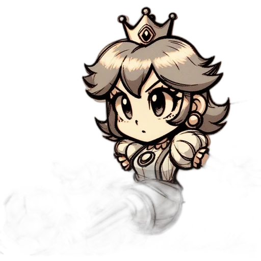 crown, staff, pixel art, concept art transparent PNG cut-out