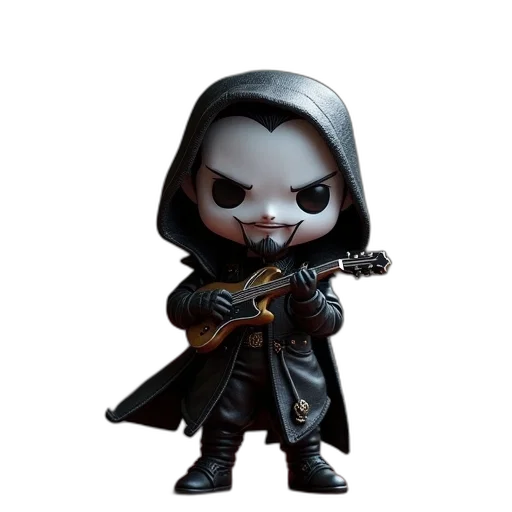 concept art, 3d render, grim, figurines transparent PNG cut-out