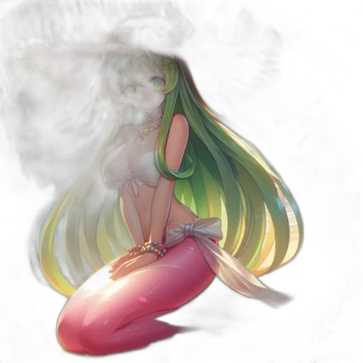 dragon, creature, hair, weapon transparent PNG cut-out