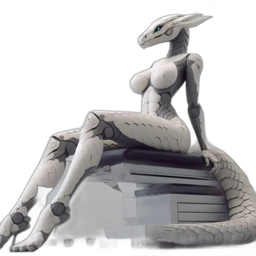 robot, dragon, creature, animal transparent PNG cut-out