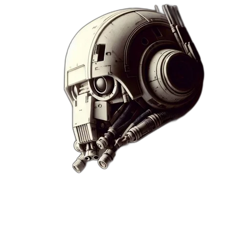 mask, robot, face, weapon transparent PNG cut-out