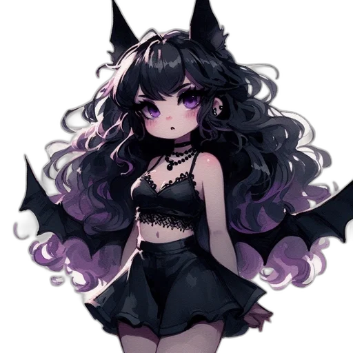 creature, dress, staff, mask transparent PNG cut-out