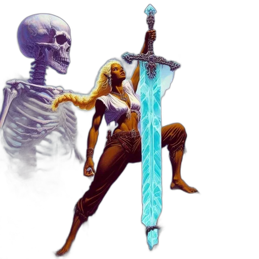 sword, weapon, staff, concept art transparent PNG cut-out