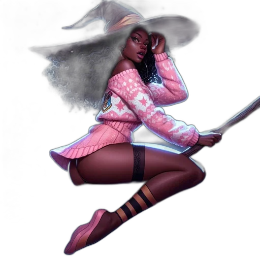 staff, hat, sword, dress transparent PNG cut-out