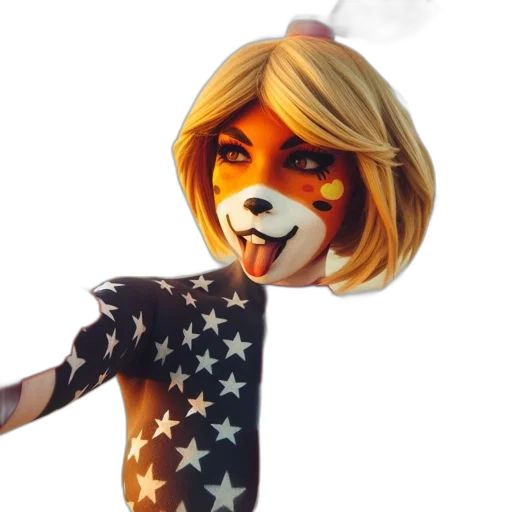 staff, mask, animal, face transparent PNG cut-out