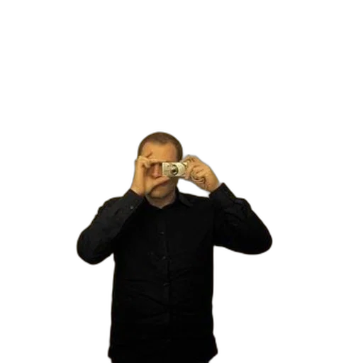 staff, mask, jacket, face transparent PNG cut-out