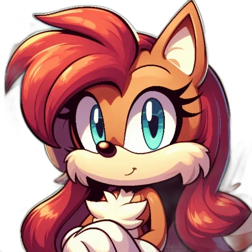 staff, hair, cartoon, pixel art transparent PNG cut-out