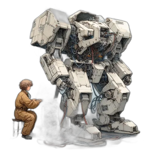 robot, weapon, jacket, furniture transparent PNG cut-out