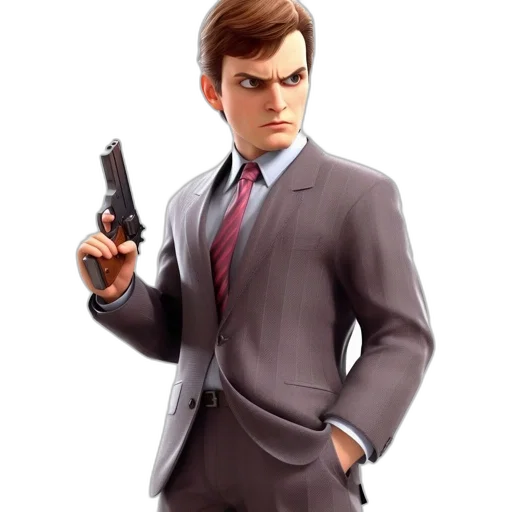jacket, staff, weapon, concept art transparent PNG cut-out
