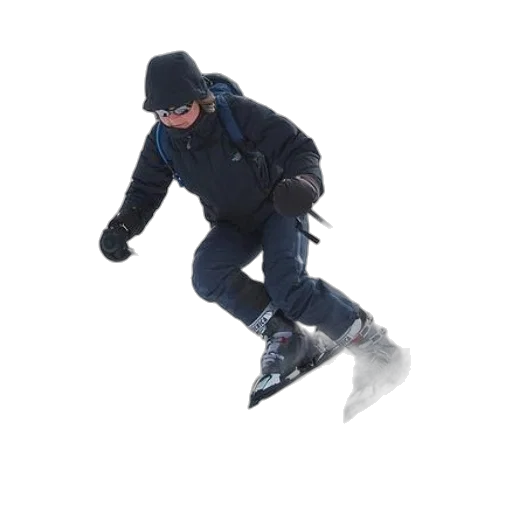 staff, shoes, jacket, photorealistic transparent PNG cut-out