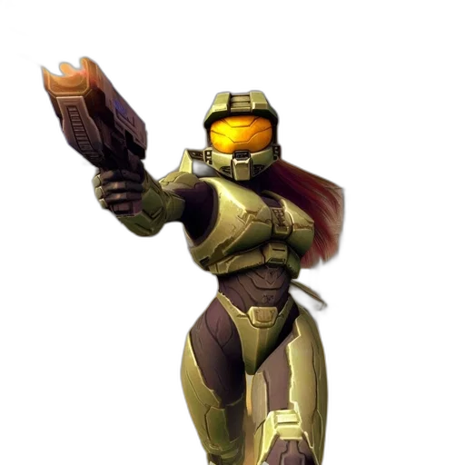 robot, weapon, concept art, 3d render transparent PNG cut-out