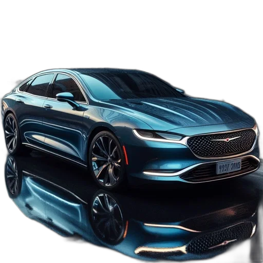 car, photorealistic, concept art, 3d render transparent PNG cut-out