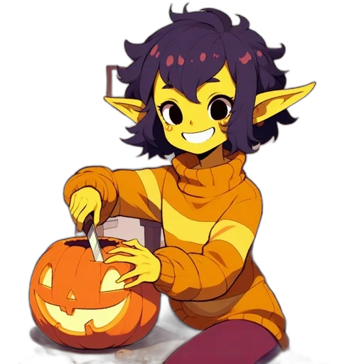 dragon, creature, mask, staff transparent PNG cut-out