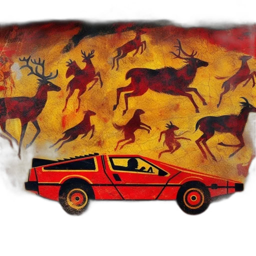 car, concept art, fantasy art, photorealistic transparent PNG cut-out