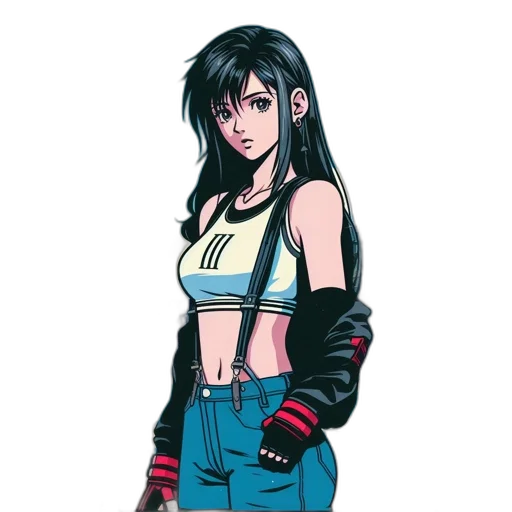 jacket, concept art, comic book art, cyberpunk transparent PNG cut-out