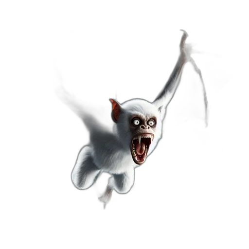 creature, animal, staff, dragon transparent PNG cut-out